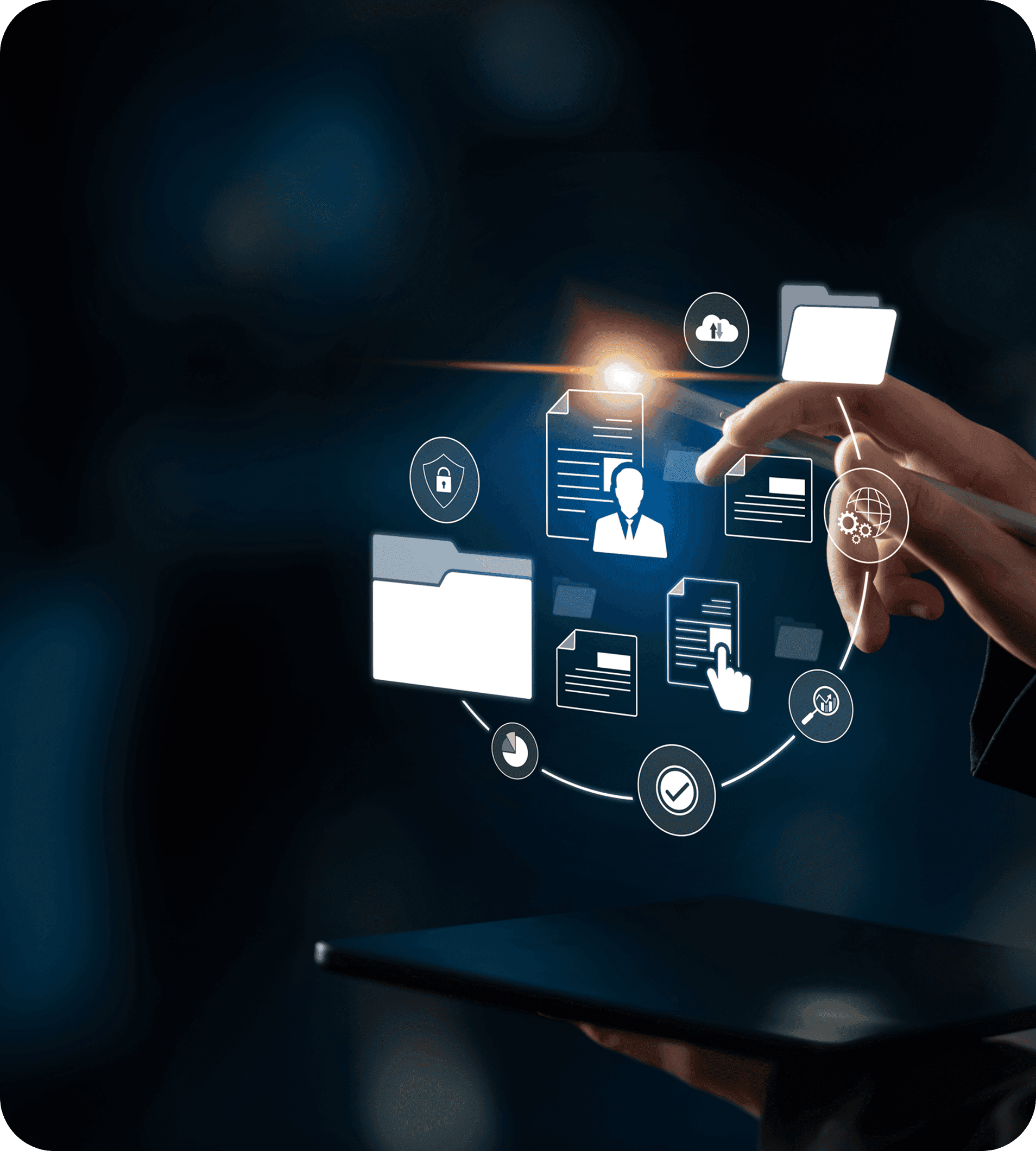 Zoho implementing business services